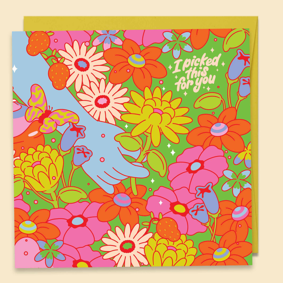I Picked This For You — Australian-made greeting card by Papernest