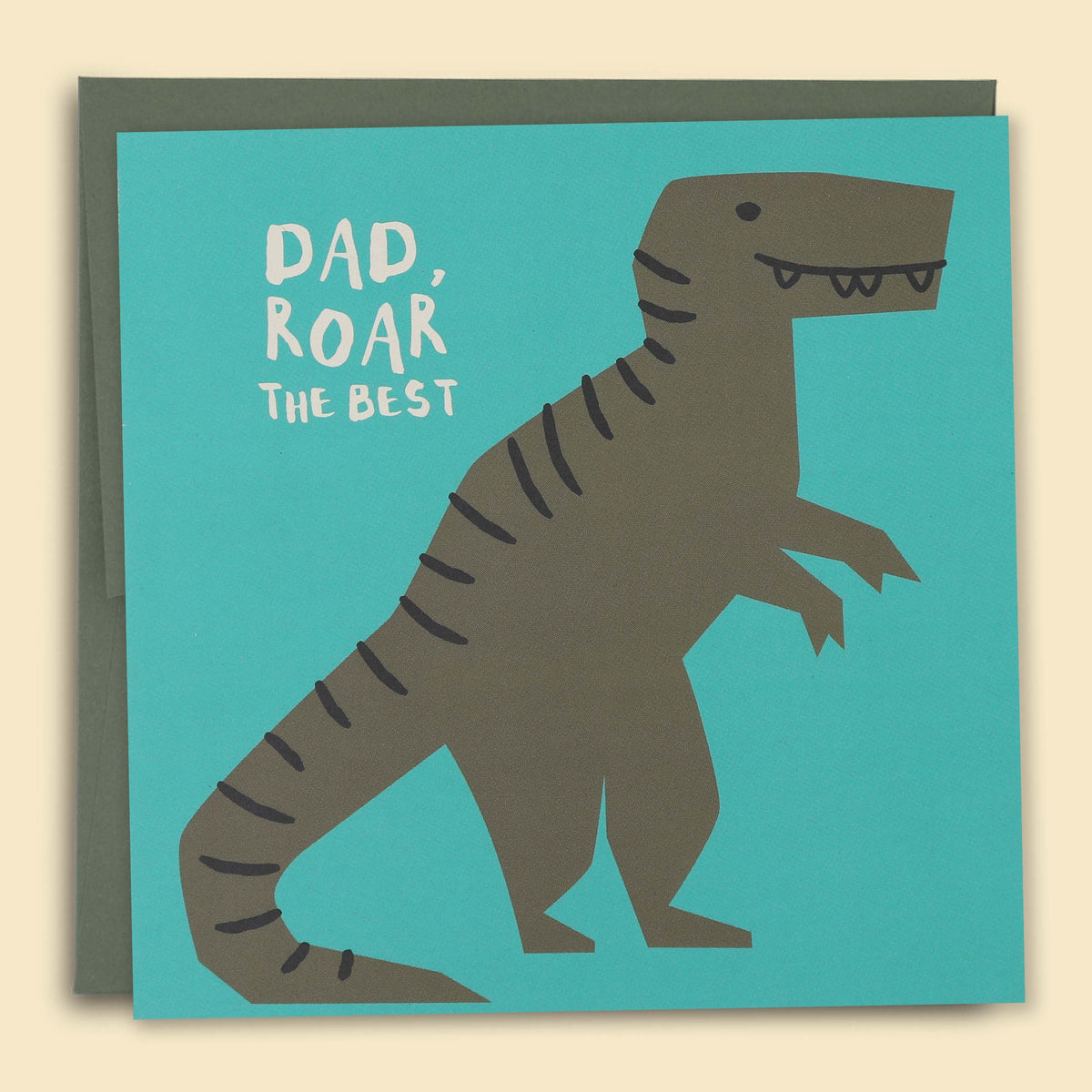 Dad, Roar the Best — Australian-made greeting card by Papernest