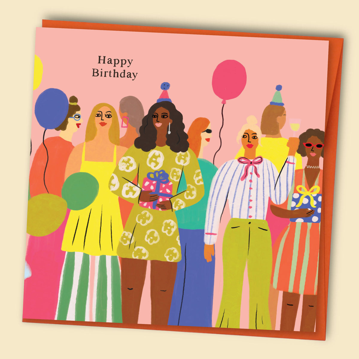 Happy Birthday Party — Australian-made greeting card by Papernest