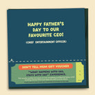 Happy Father's Day To Our Favourite CEO — Australian-made greeting card by Papernest
