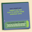 There's No One Else I'd Rather Raise These Assholes With — Australian-made greeting card by Papernest