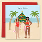 Warm Wishes Beach — Australian-made greeting card by Papernest