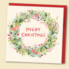 Merry Christmas Bush Wreath — Australian-made greeting card by Papernest