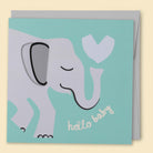 Hello Baby Illustrated greeting card by James Lake  — Australian-made greeting card by Papernest