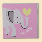 Hello Baby Illustrated greeting card by James Lake  — Australian-made greeting card by Papernest